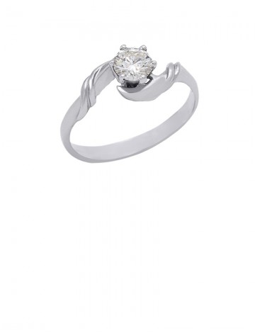 0.37ct 18K Gold Diamond Ring