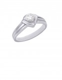 0.24ct 18K Gold Diamond Ring