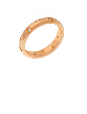 0.24ct Diamond 18K Gold Ring