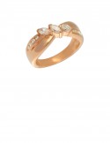 0.34ct Diamond 20K Gold Ring
