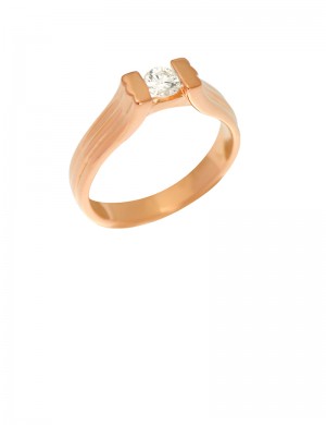 0.24ct Diamond 18K Gold Ring