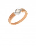 0.23ct Diamond 18K Gold Ring