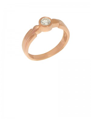 0.23ct Diamond 18K Gold Ring