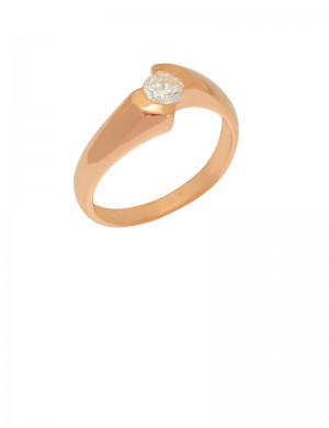 0.29ct Diamond 18K Gold Ring