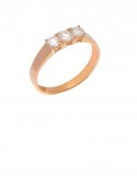 0.56ct Diamond 18K Gold Ring