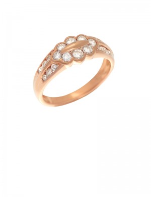 0.75ct Diamond 18K Gold Ring