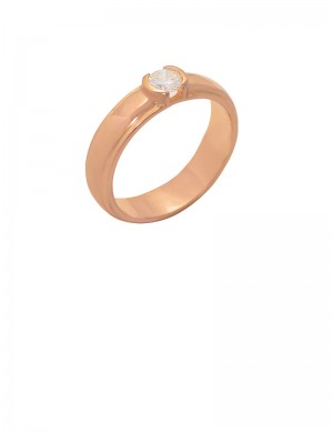 0.24ct Diamond 18K Gold Ring