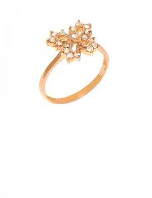 0.38ct Diamond 18K Gold Ring