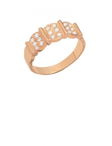 0.29ct Diamond 18K Gold Ring