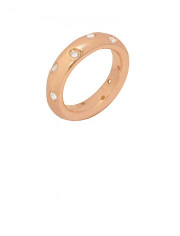 0.43ct Diamond 18K Gold Ring