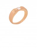 0.22ct Diamond 18K Gold Ring