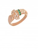 0.26ct Diamond 18K Gold Ring