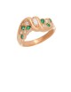 0.28ct Emerald 18K Gold Ring