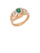 0.30ct Emerald 18K Gold Ring