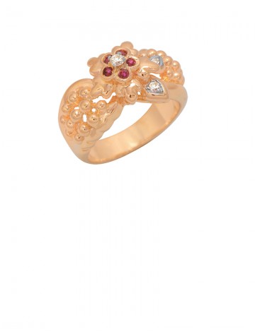 0.19ct Ruby 18K Gold Ring