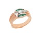 0.76ct Emerald 18K Gold Ring