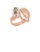 0.11ct Emerald 18K Gold Ring