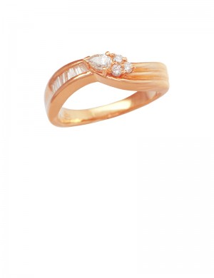 0.23ct Diamond 20K Yellow Gold Ring