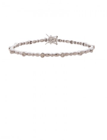 0.31ct Diamond 18K Gold Bracelet