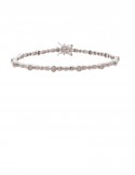 0.31ct Diamond 18K Gold Bracelet