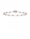 0.43ct Diamond 18K Gold Bracelet