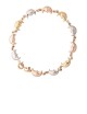 7.03gram 18K Italian Tri Color Gold Bracelet