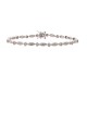 0.38ct Diamond 18K White Gold Braclet