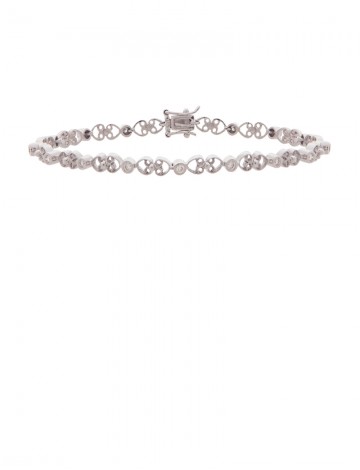 0.29ct Diamond 18K Gold Bracelet