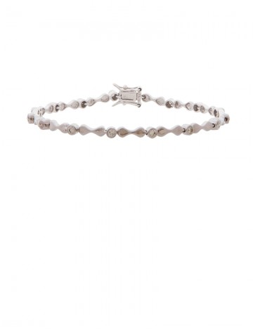 0.37ct Diamond 18K Gold Bracelet