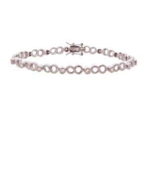 0.35ct Diamond 18K Gold Bracelet