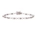 0.39ct Diamond 18K Gold Bracelet