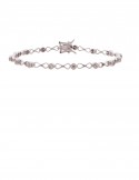 0.39ct Diamond 18K Gold Bracelet