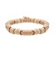 28.05 gram 18K Italian Gold Pearl Bracelet