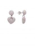 3.94ct Diamond 18K Gold Earrings