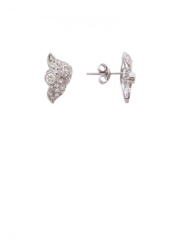 0.67ct Diamond 18K Gold Earrings