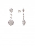 5.10ct Diamond 18K Gold Earrings