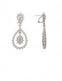 7.70ct Diamond 18K Gold Earrings