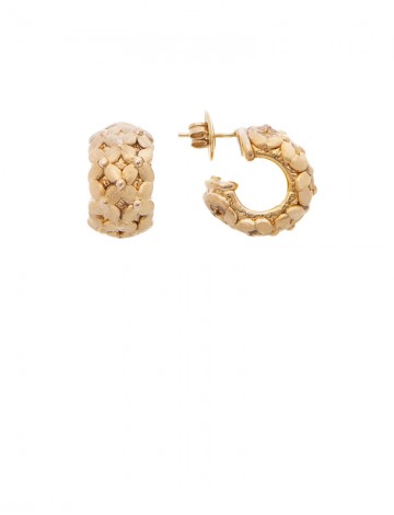 6 51 Gram 18k Italian Gold Earrings Online Jewellery Gemstone 6 51 Gram 18k Italian Gold Earrings