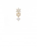 0.74ct Diamond 18K Gold Pendant