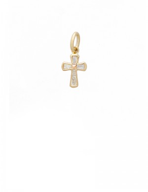 0.16ct Diamond 18K Gold Pendant