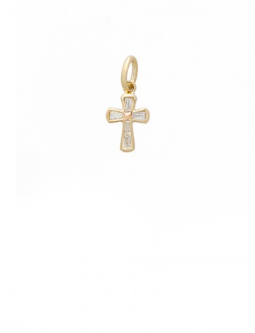 0.16ct Diamond 18K Gold Pendant