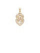 1.10ct Diamond 18K Gold Pendant