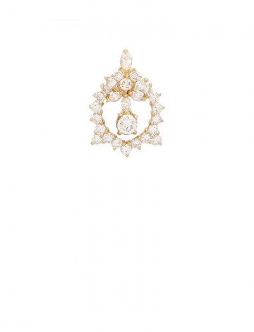 2.35ct Diamond 18K Gold Pendant