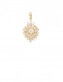 2.04ct Diamond 18K Gold Pendant