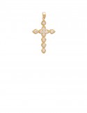 0.59ct Diamond 18K Gold Pendant