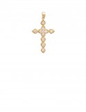 0.59ct Diamond 18K Gold Pendant