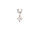 0.53ct Diamond 18K Gold Pendant