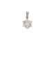 0.56ct Diamond 18K Gold Pendant